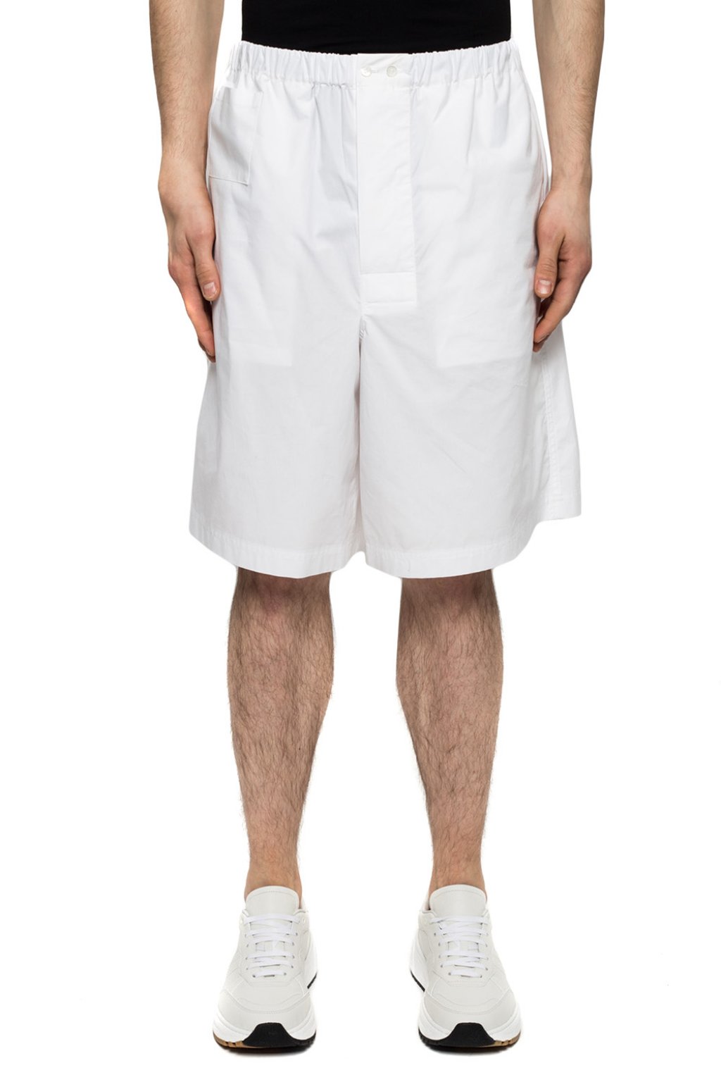 SchaferandweinerShops Bhutan - White Shorts with pockets